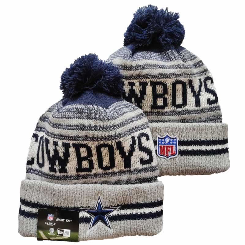 Cowboys Team Logo Gray Pom Cuffed Knit Hat YD,We sell and wholesale Cowboys Team Logo Gray Pom Cuffed Knit Hat YD on line form chian!